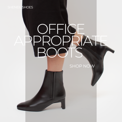 Boots for the office, smart boots to wear to work for Women
