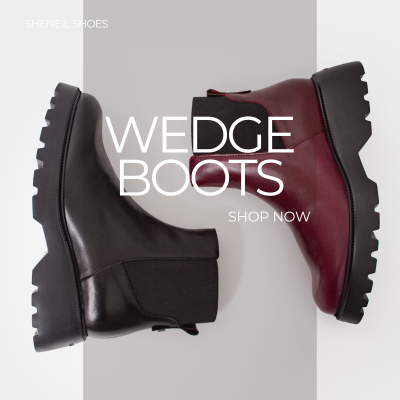 Buy Comfortable wedge boots for Women Ireland