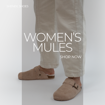 Shop and buy mules shoes and slip on shoes for Women in Ireland at Sheneil shoes, located in Galway