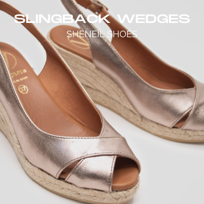 Women's sling back wedges Ireland