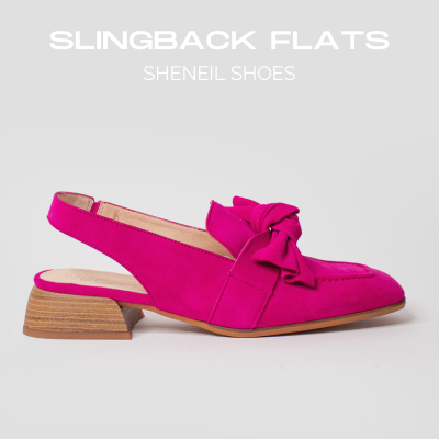 Slingback Flat Shoes