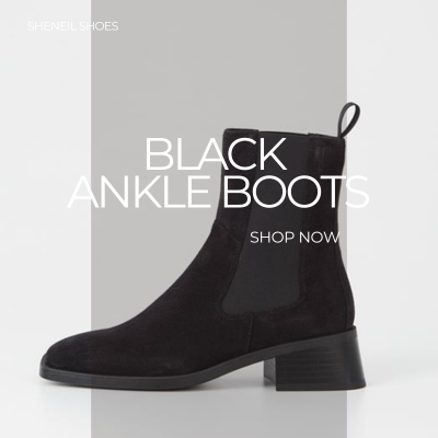 Black Booties for Women Black Ankle Boots Ireland