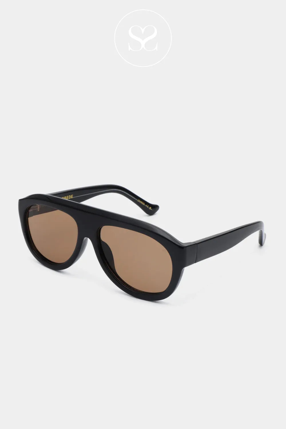 A.KJAERBEDE Black Sunglasses -Rio