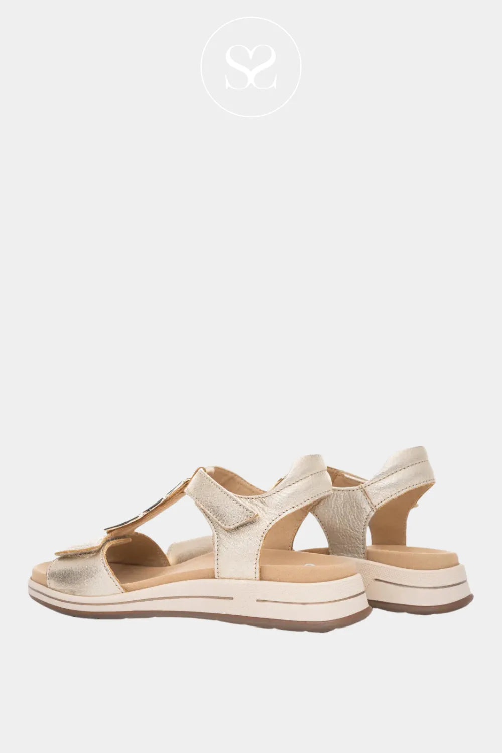 Ara gold Walking Sandals 1234804 premium comfort, contemporary design, and consistent quality.