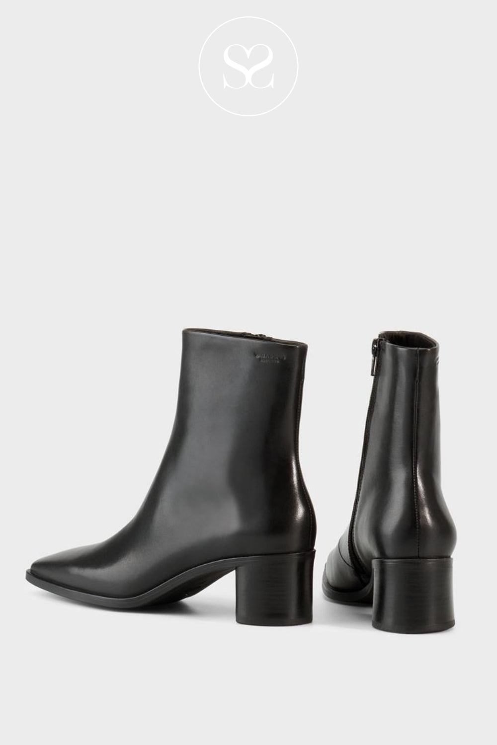 Vagabond Black Ankle Boots -Fay 6100-001-20