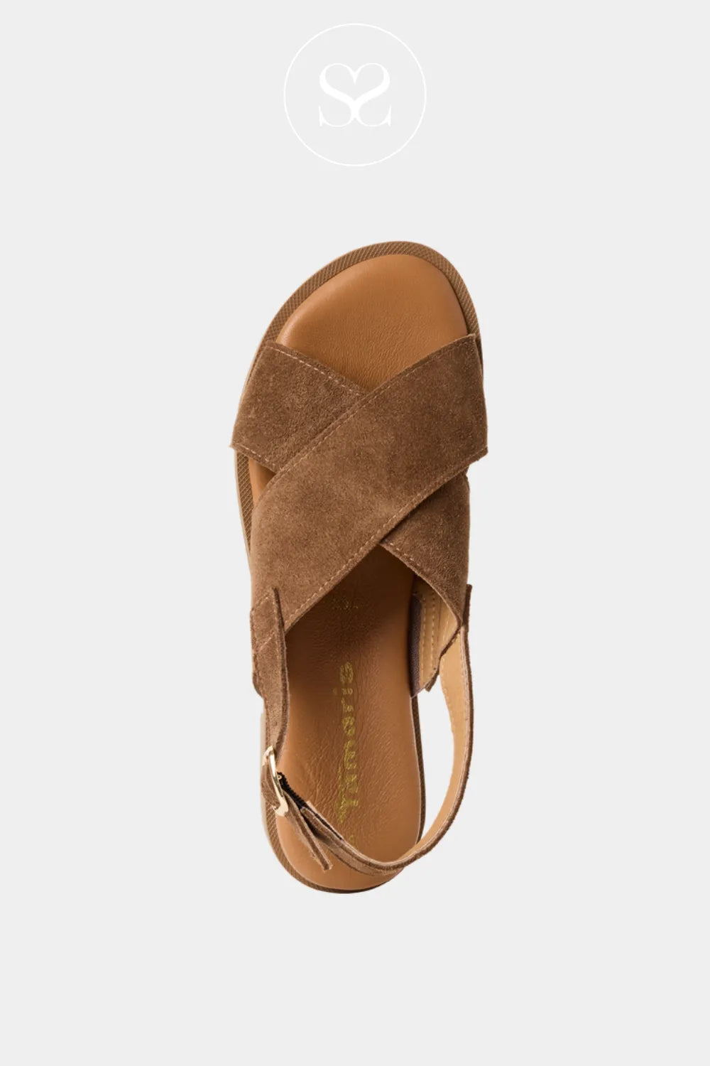 Tamaris Brown Slingback Sandals - 1-28102-44
