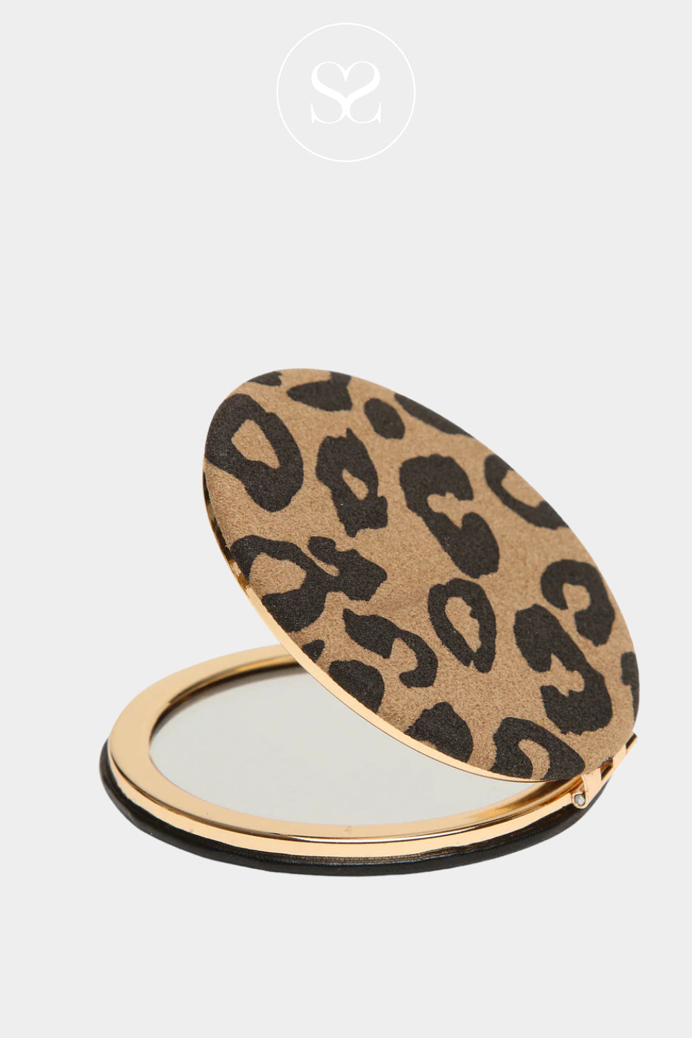 ALICE WHEELER LEOPARD MIRROR COMPACT AW0339