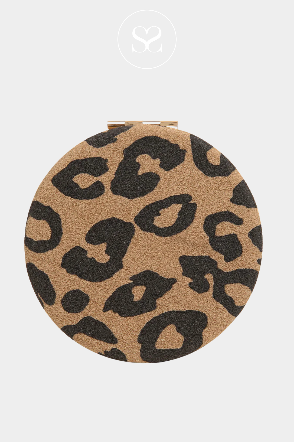 ALICE WHEELER LEOPARD MIRROR COMPACT AW0339