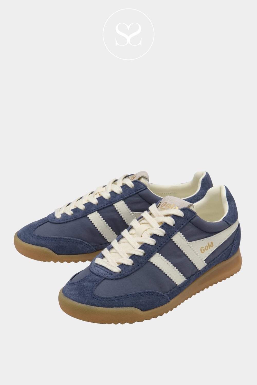 GOLA Retro Blue Trainers - FIREFLY
