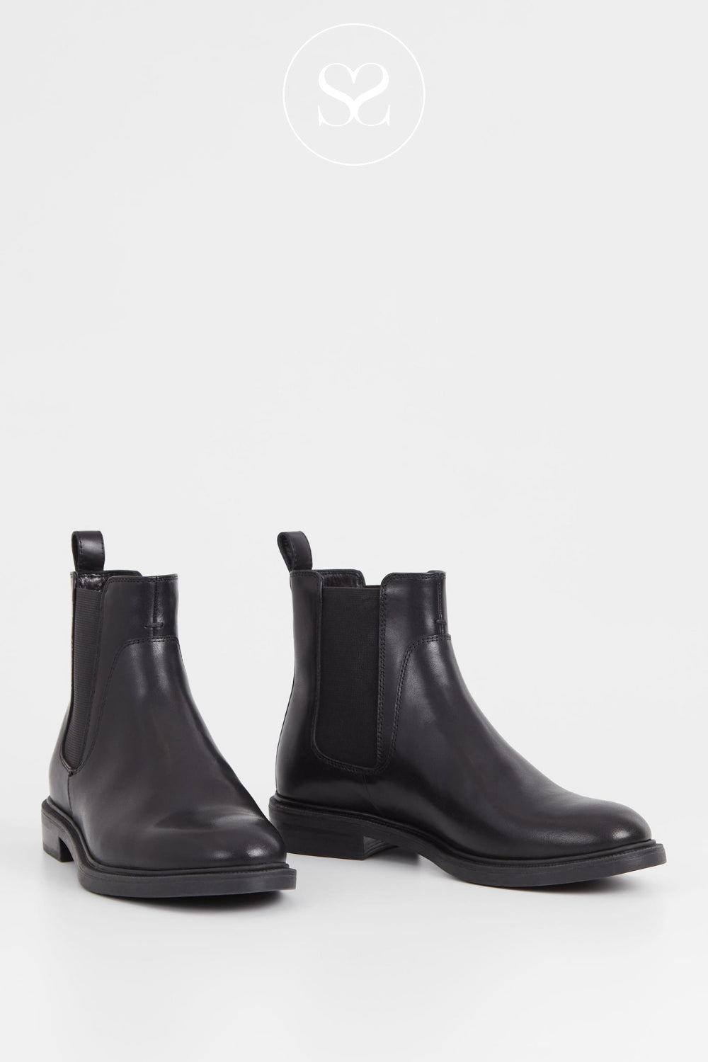 Classic black leather Chelsea boots from Vagabond Shoemakers