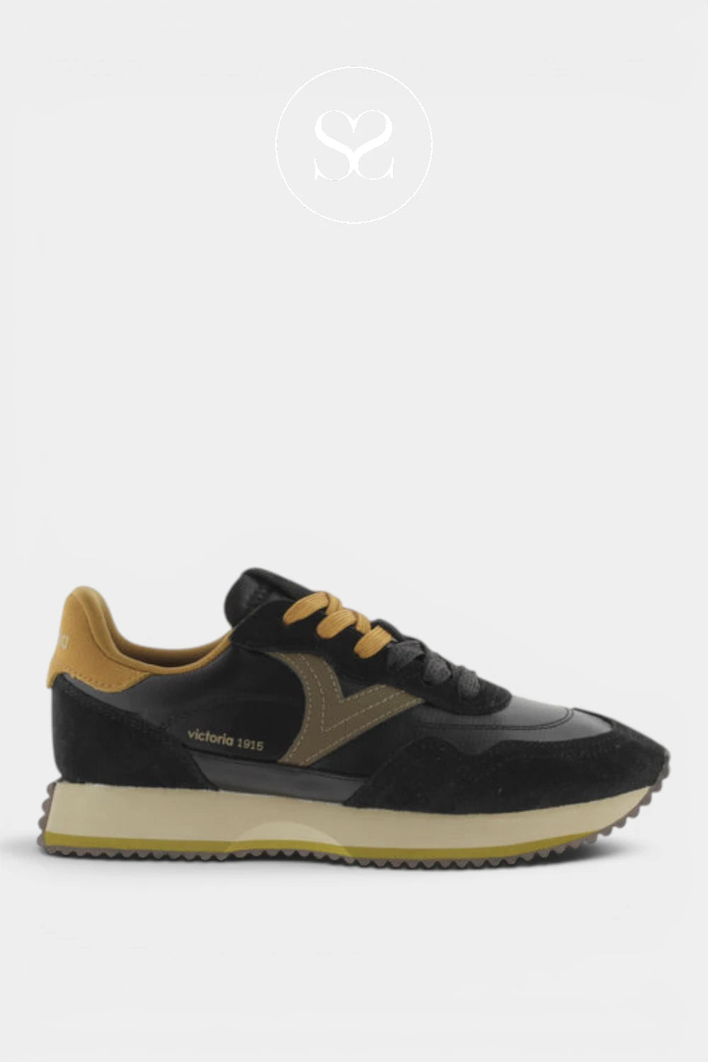 Victoria Black Sporty Trainers 1134118 for Women - Ireland