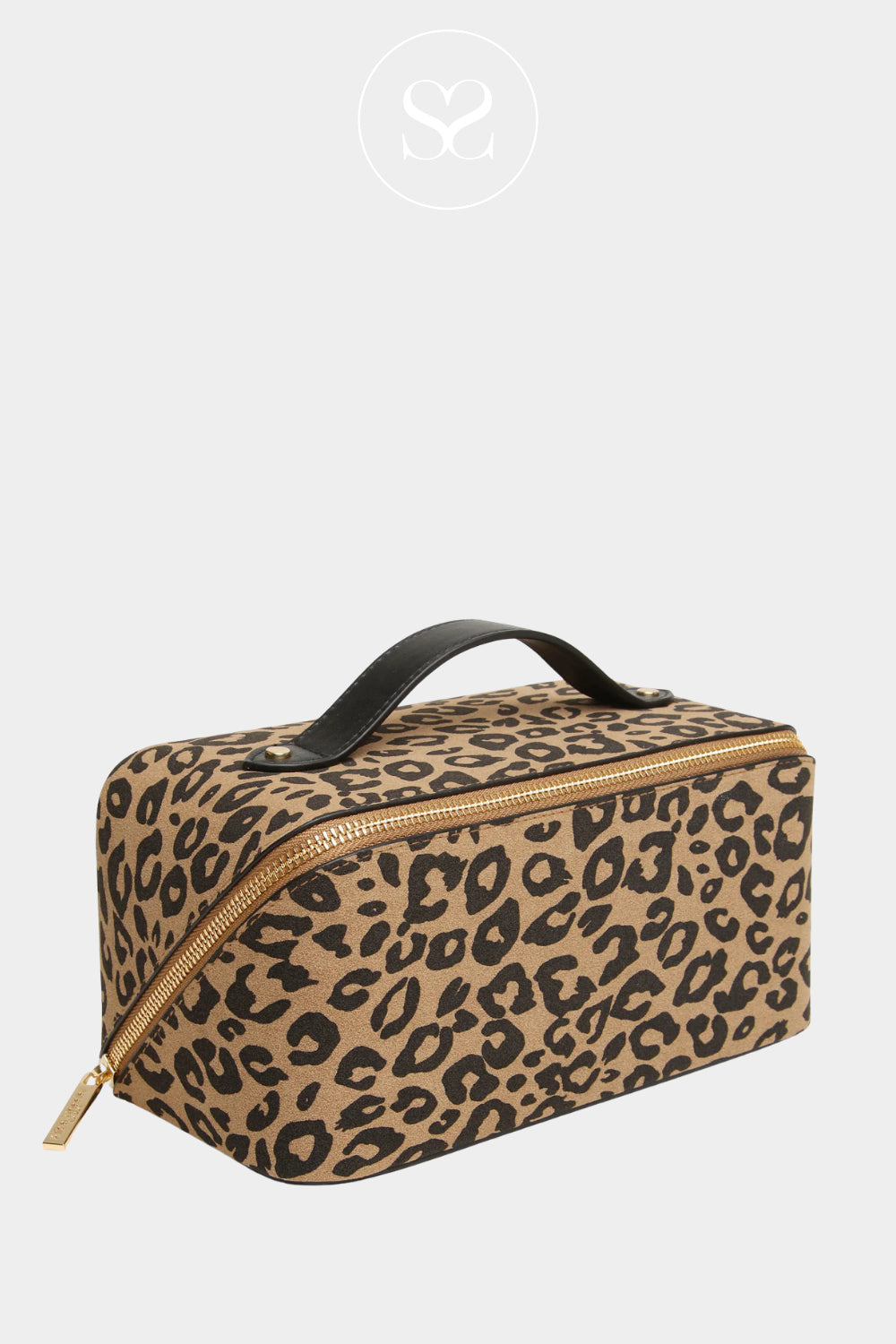 ALICE WHEELER LEOPARD TRAIN MAKEUP CASE AW0333
