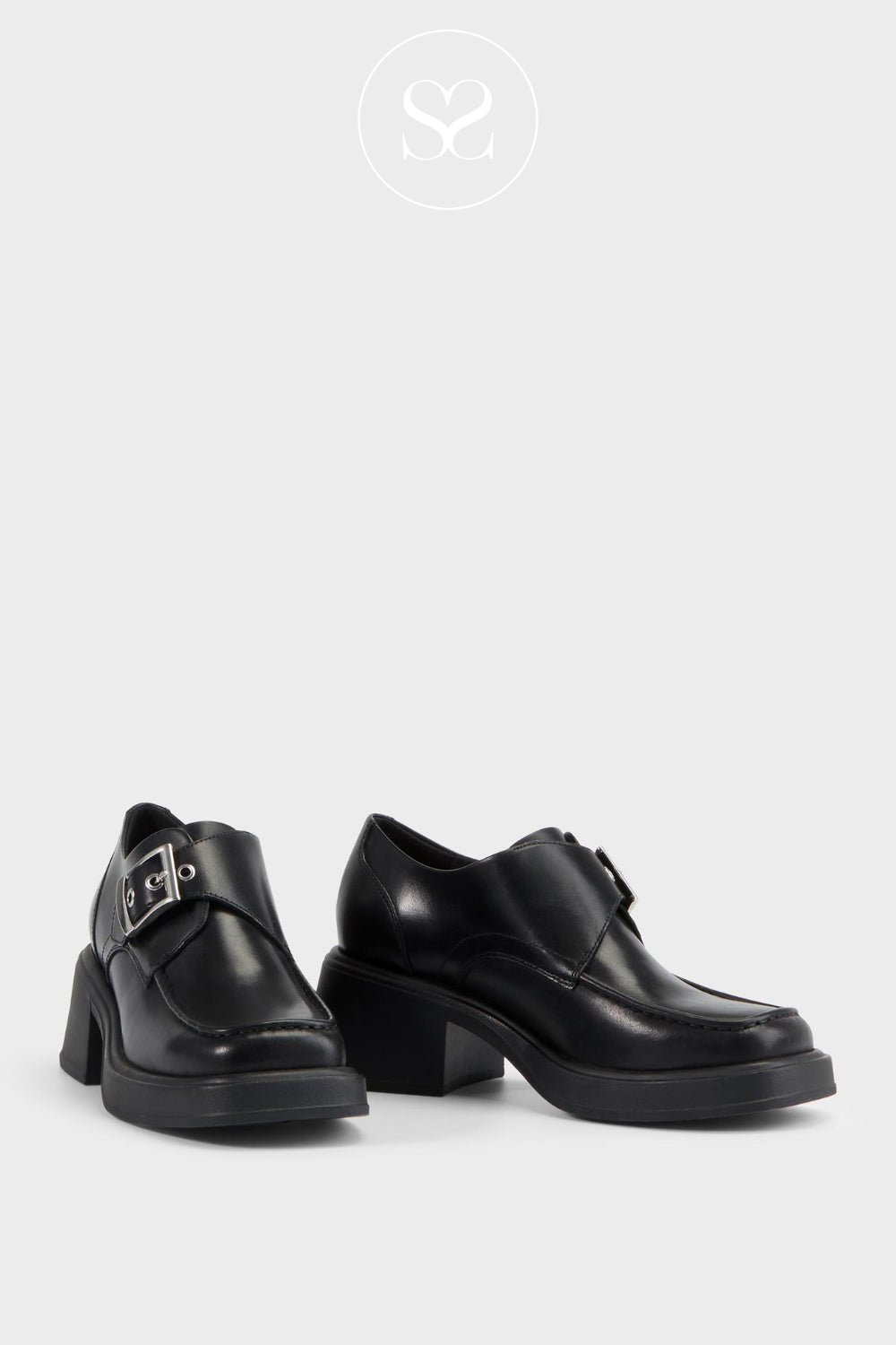 BUY VAGABOND BLACK BLOCK HEEL PLATFORM SHOES - DORAH 6042-001 IN IRELAND
