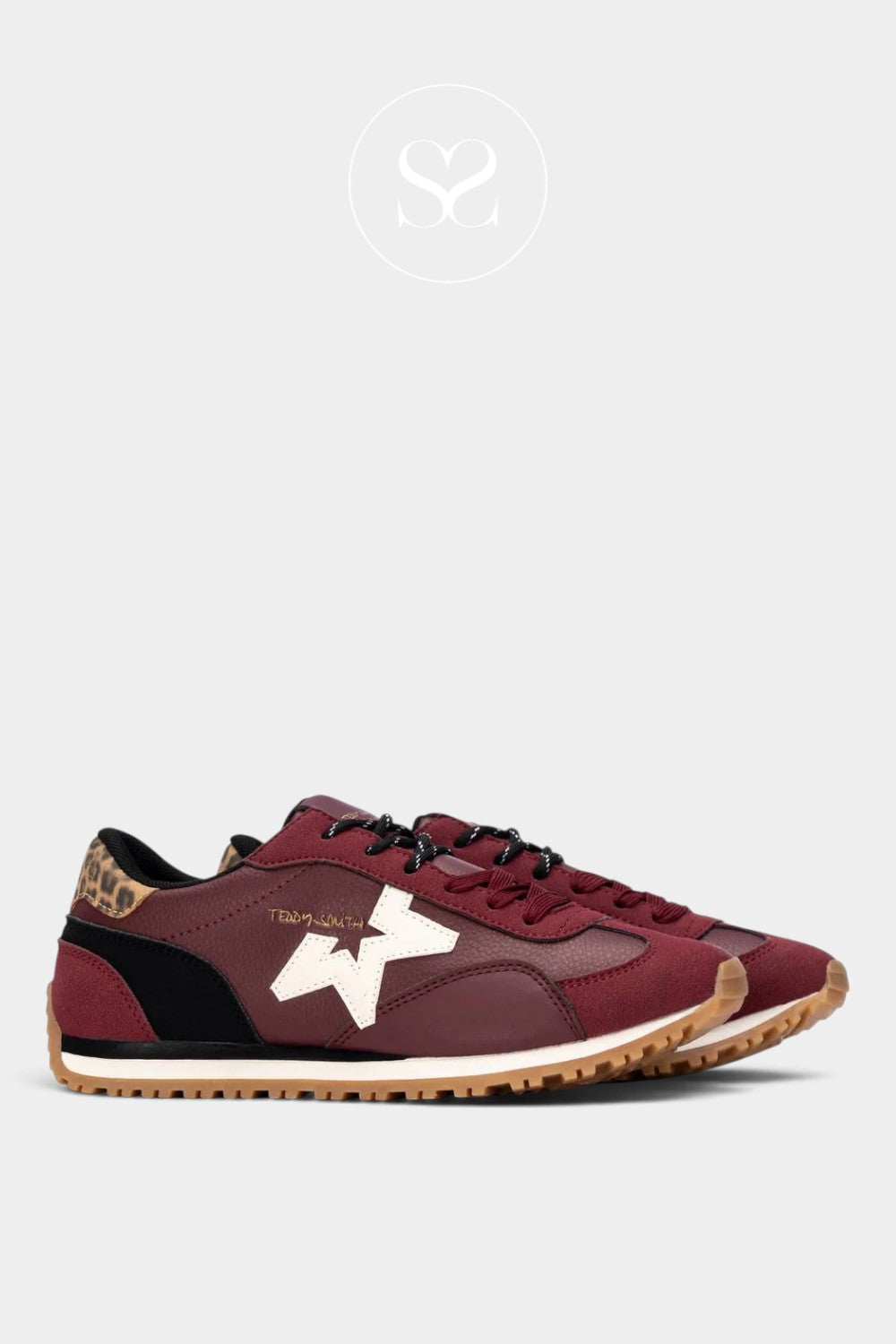 Teddy Smith Wine Sporty Trainers - 121131