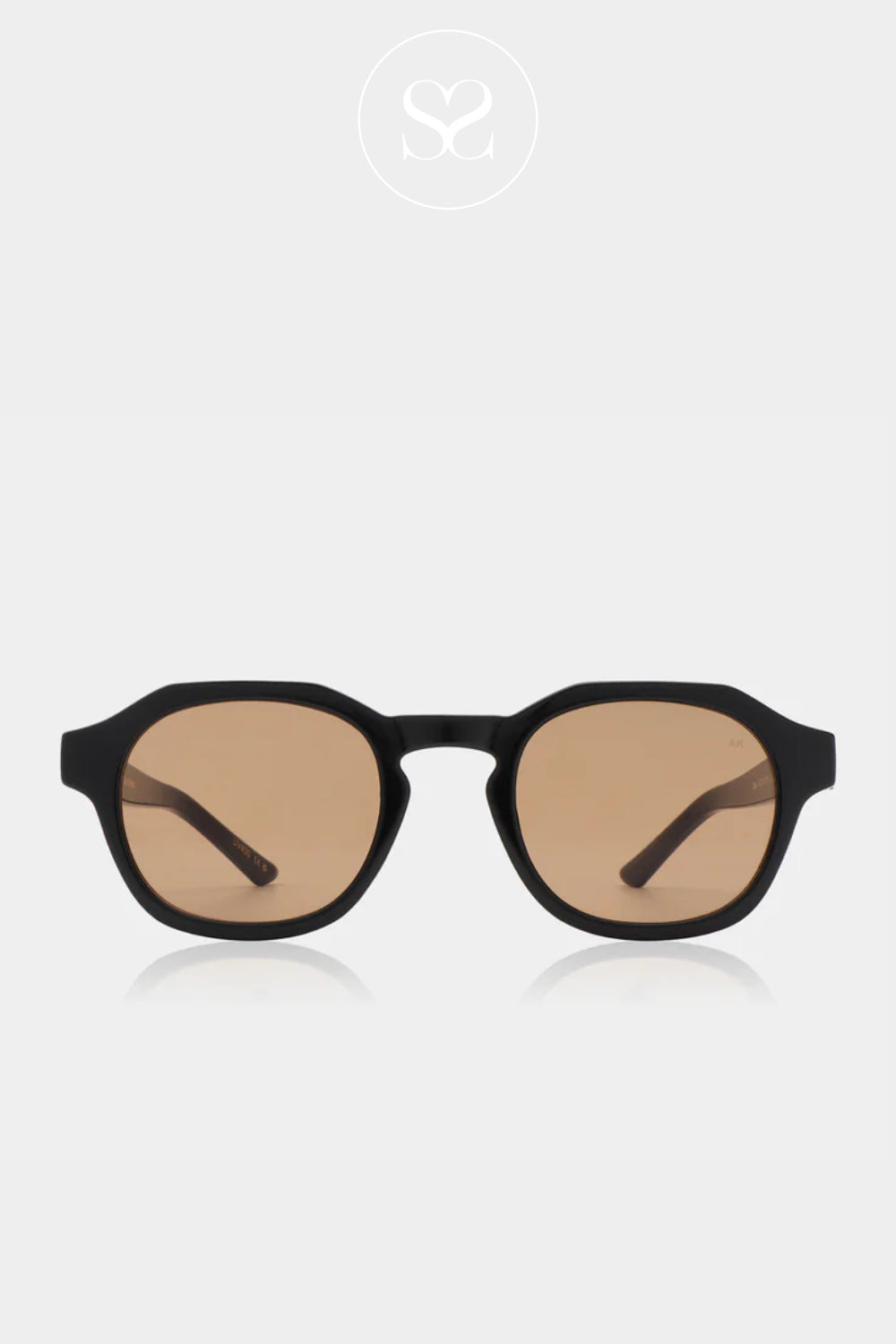 A.KJAERBEDE Black Sunglasses -Zan
