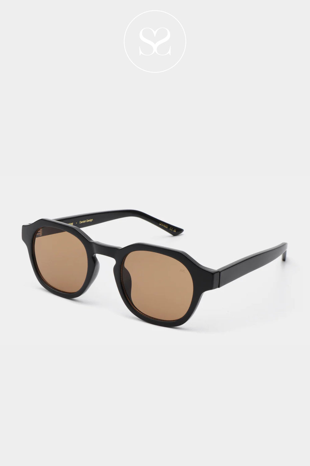 A.KJAERBEDE Black Sunglasses -Zan