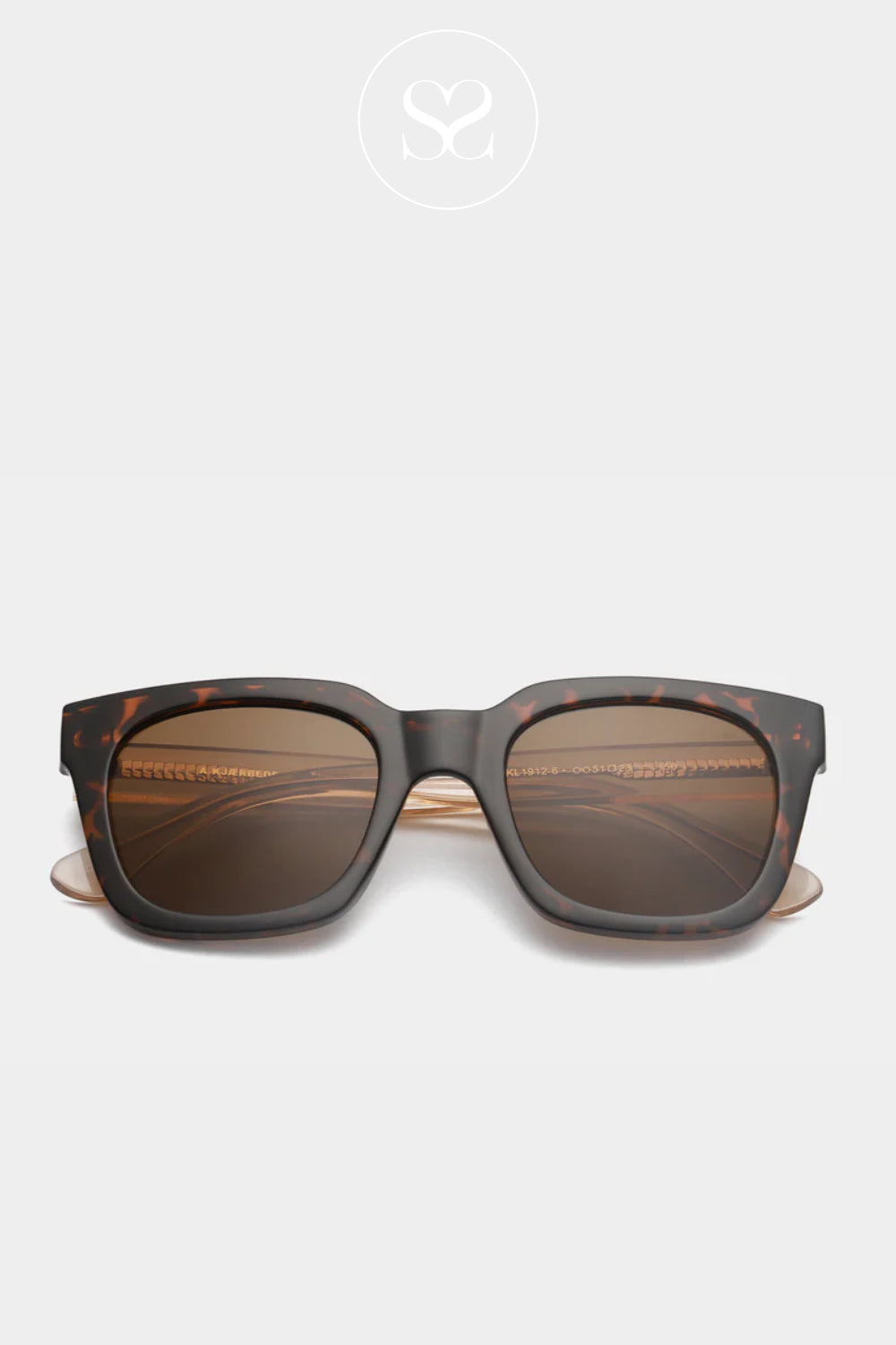 A.KJAERBEDE Demi Tortoise Sunglasses - Nancy