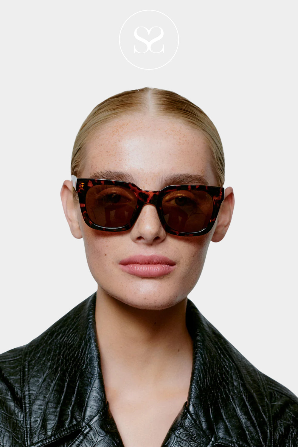 A.KJAERBEDE Demi Tortoise Sunglasses - Nancy Ireland