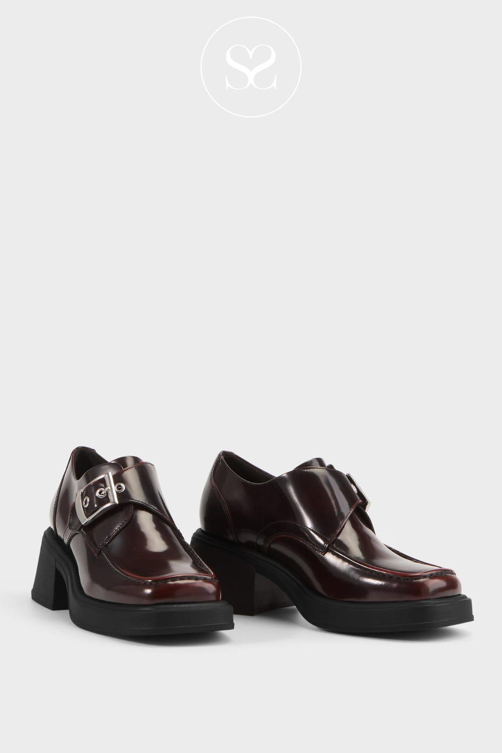 BURGANDY RED SHOES FOR WOMEN FROM VAGABOND - DORAH IN IRELAND
