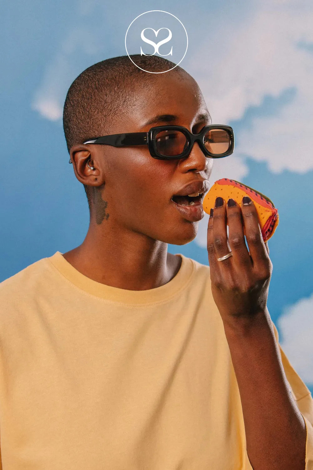 EAT MY SOCKS SPICY TACO SOCKS