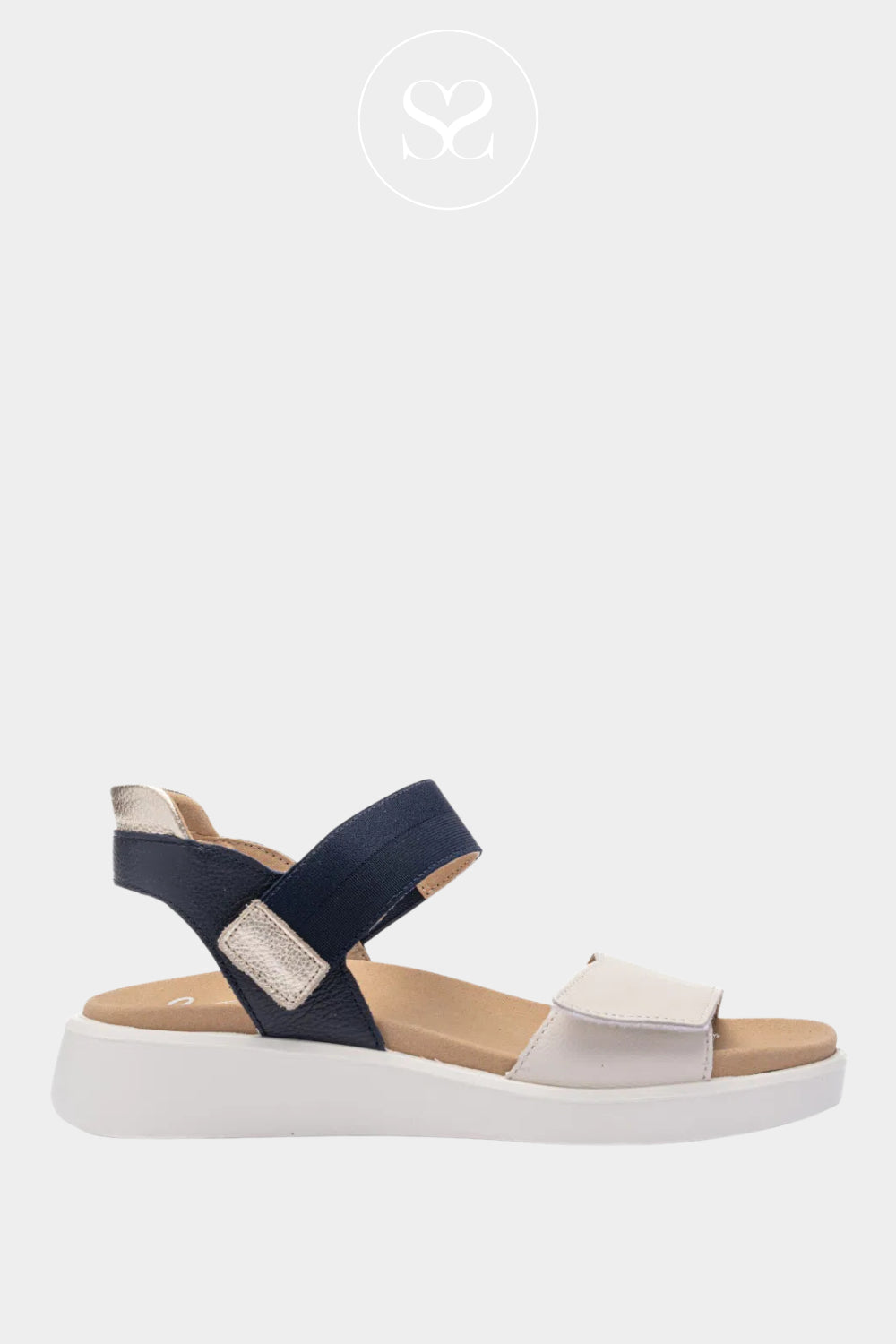 Ara Navy/Off White Walking Sandals 12-21406 - Ireland