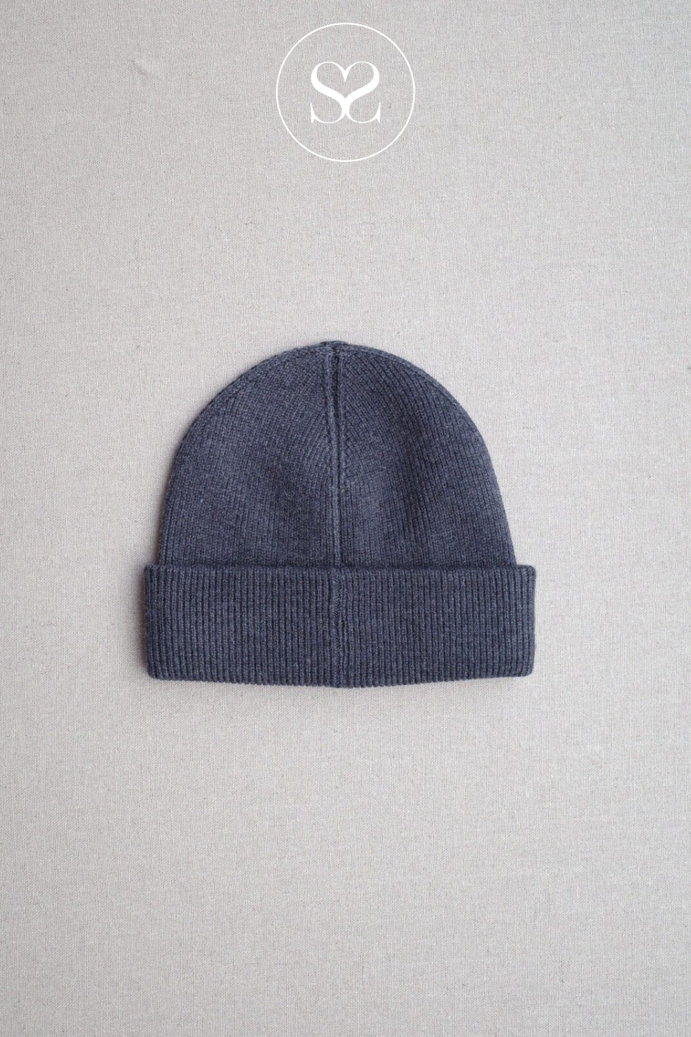 Boii Dark Grey Knitted Beanie Hat- Busse Ireland