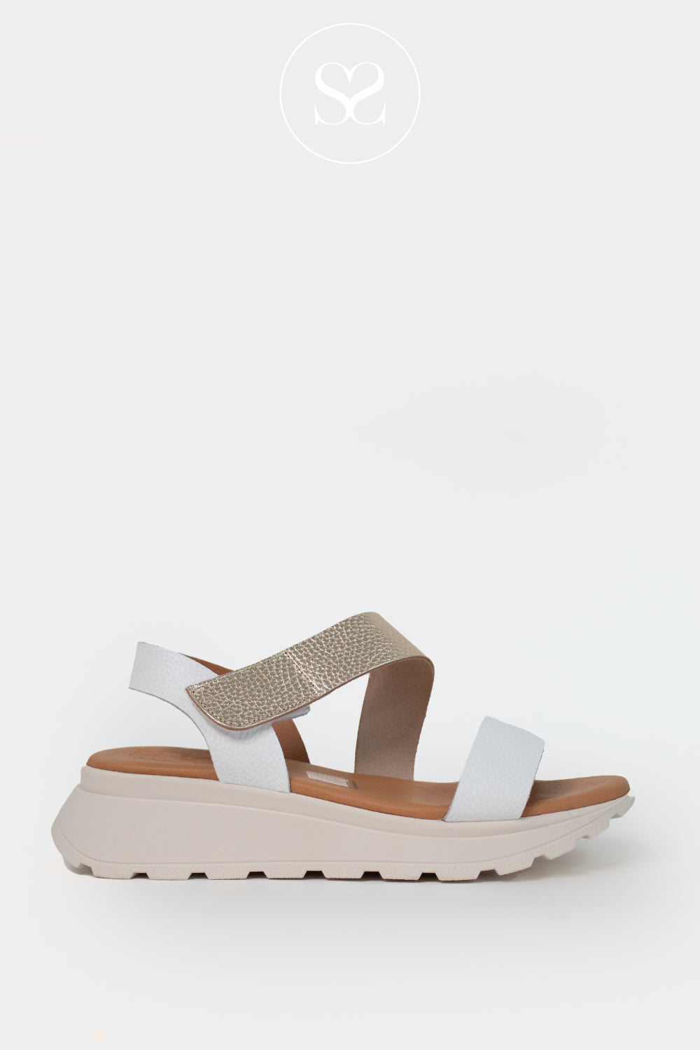 Oh My Sandals White Walking Sandals 5951 Ireland