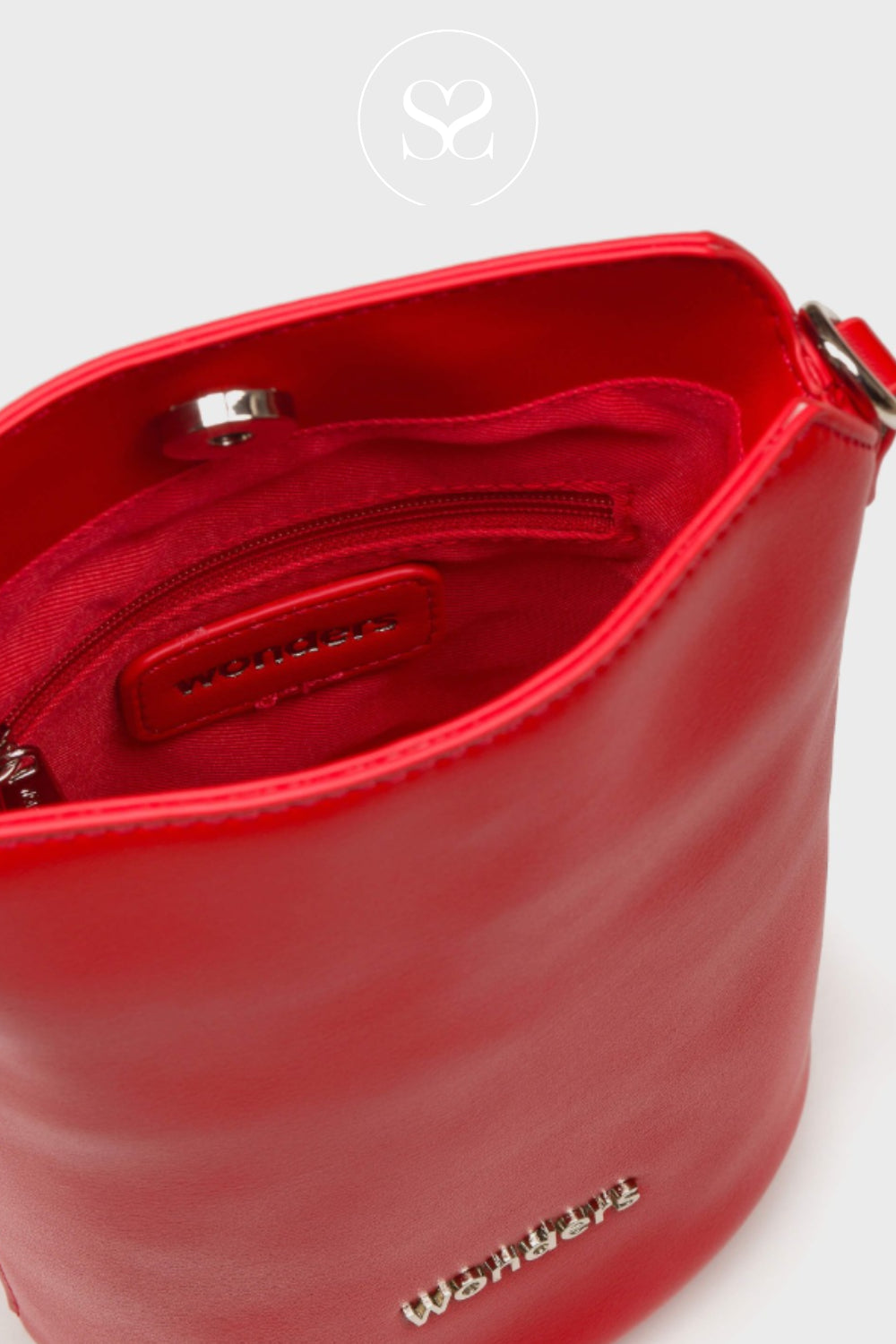 Wonders Red Bucket Bag WB-55036