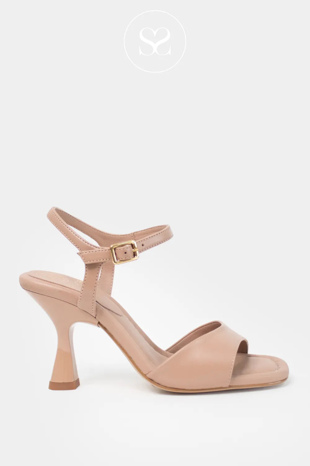 Unisa Nude Strappy Sandals - Sabor