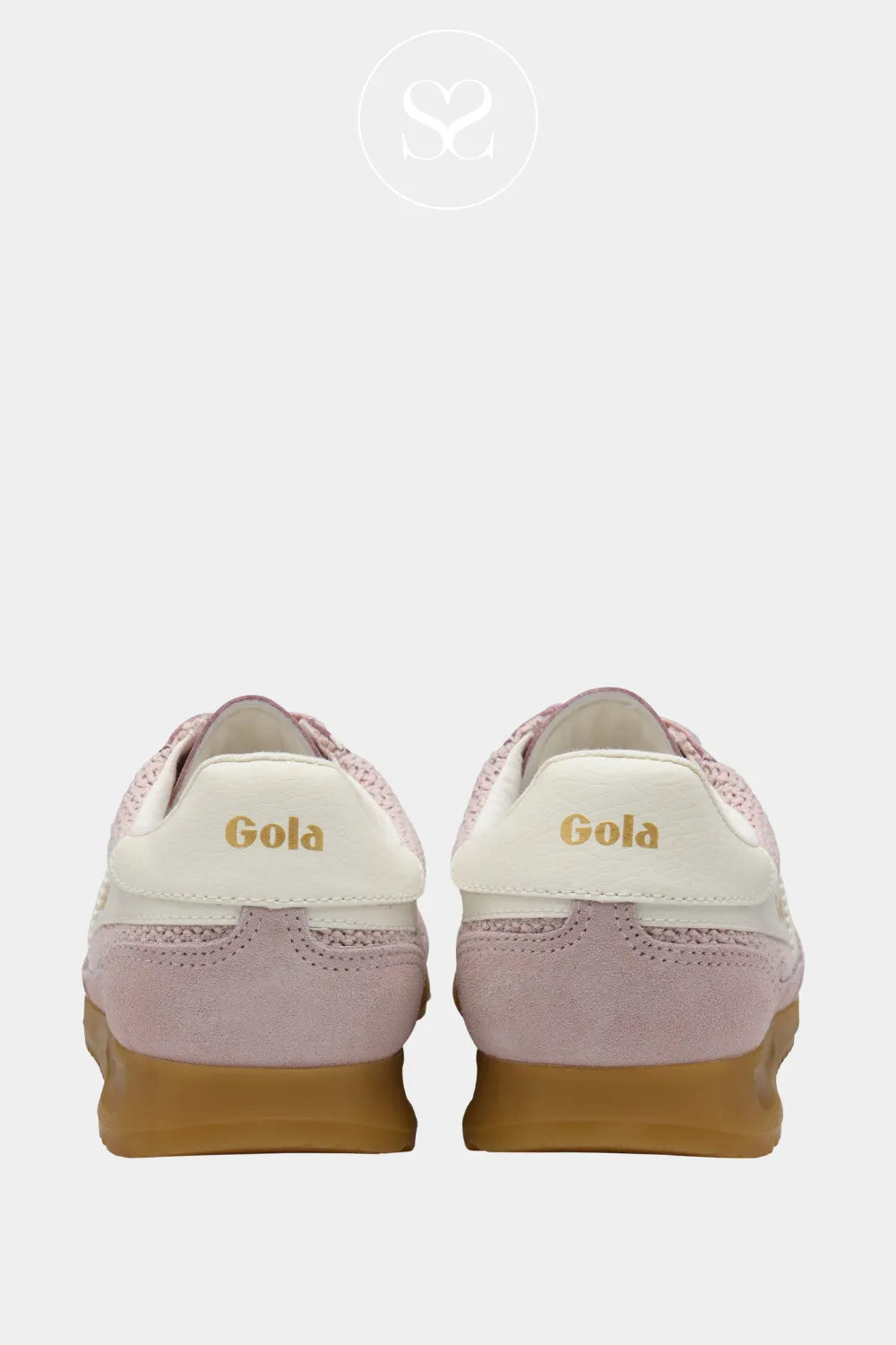 GOLA Pink Retro Trainers - Tornado Zephyr Cushioned insole and comfortable fit for all-day wear.