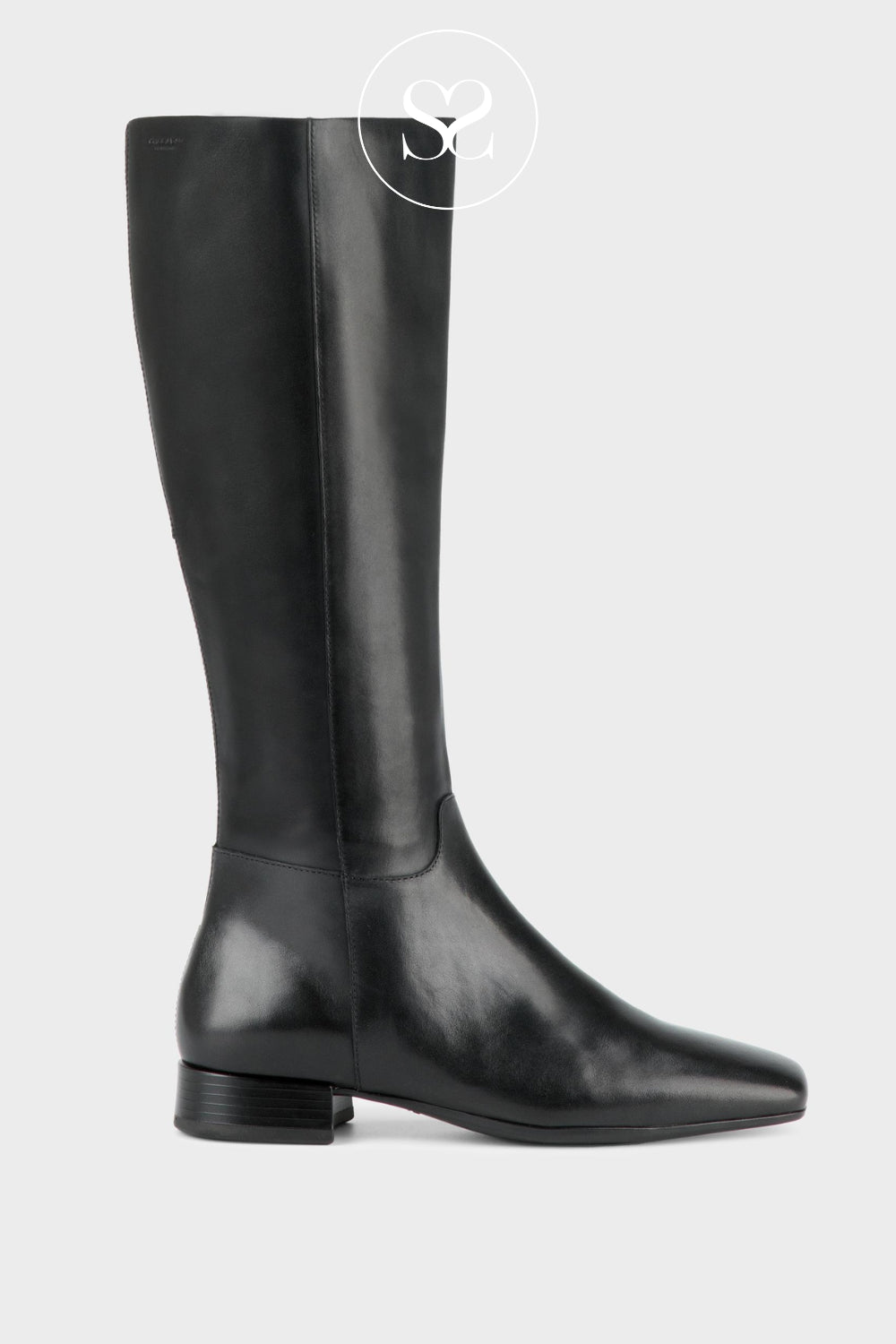 Vagabond Black Knee High Boots- Mona 6255-001-20