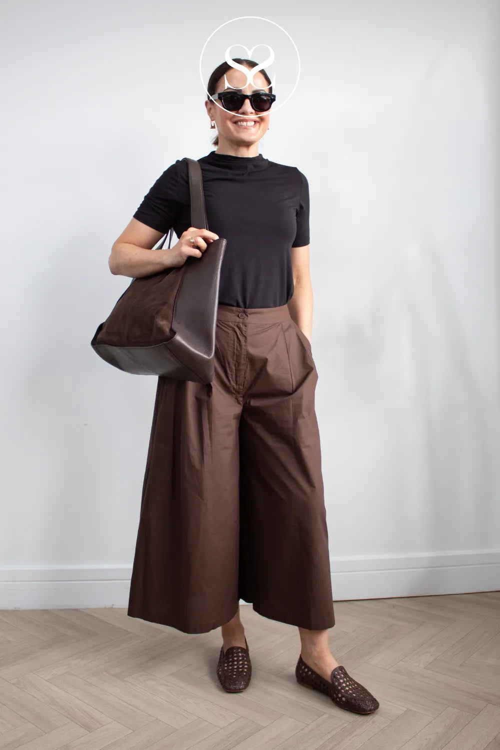 Unisa Chocolate Brown Woven Loafers - Baix