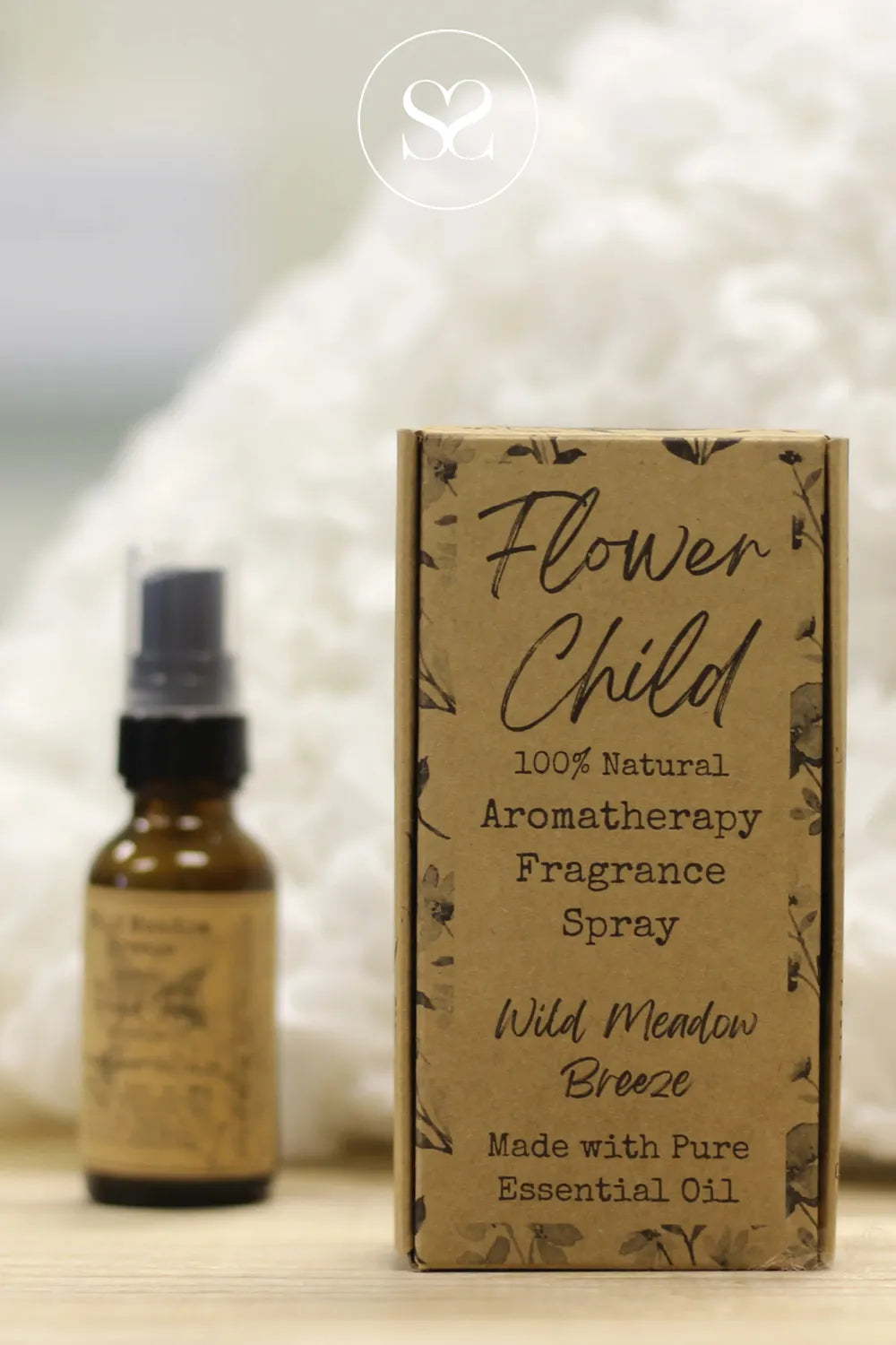 FLOWER CHILD FRAGRANCE SPRAY - WILD MEADOW BREEZE MADE WITH NATURAL ESSENTIAL OILS AND MADE IN IRELAND