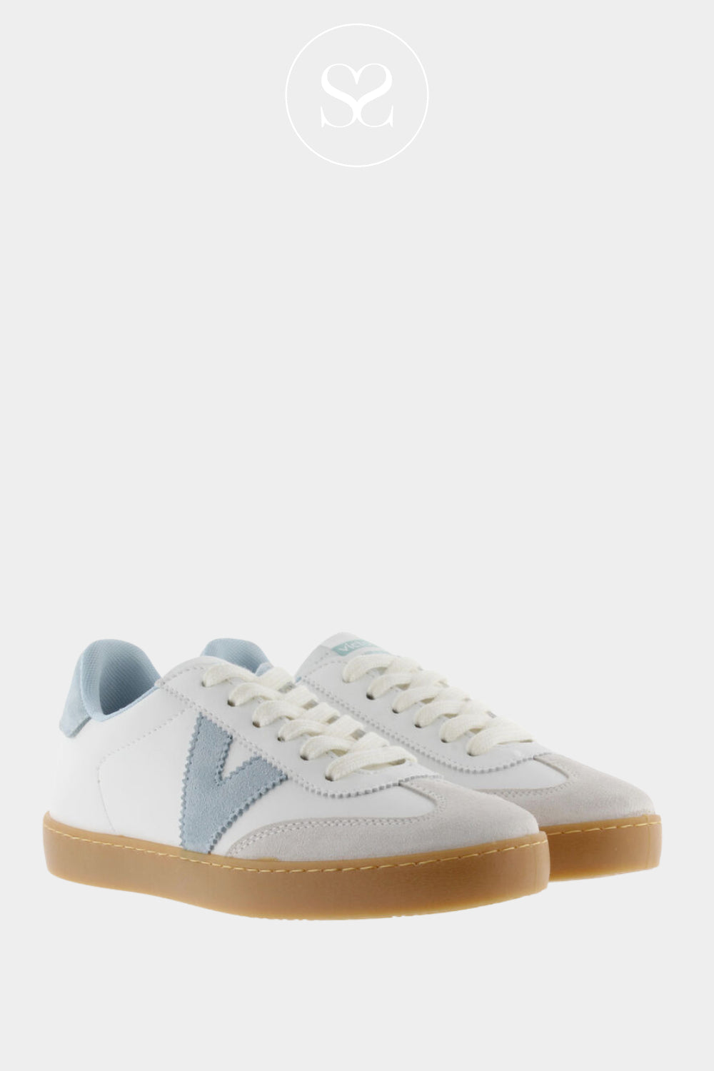 White trainers with um sole for women from Victoria - Available in Ireland
