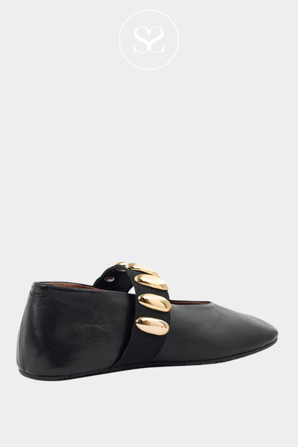 Babouche Black Ballerina Flats - Eden
