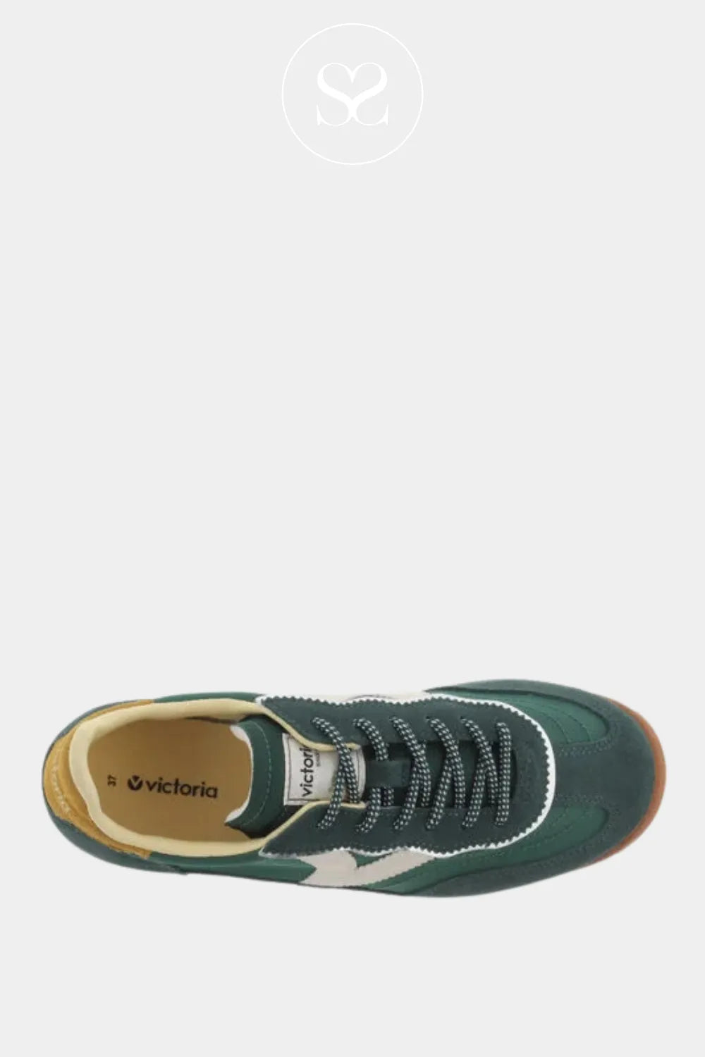 BUY VICTORIA GREEN WALKING TRAINERS FOR WOMEN 1158101