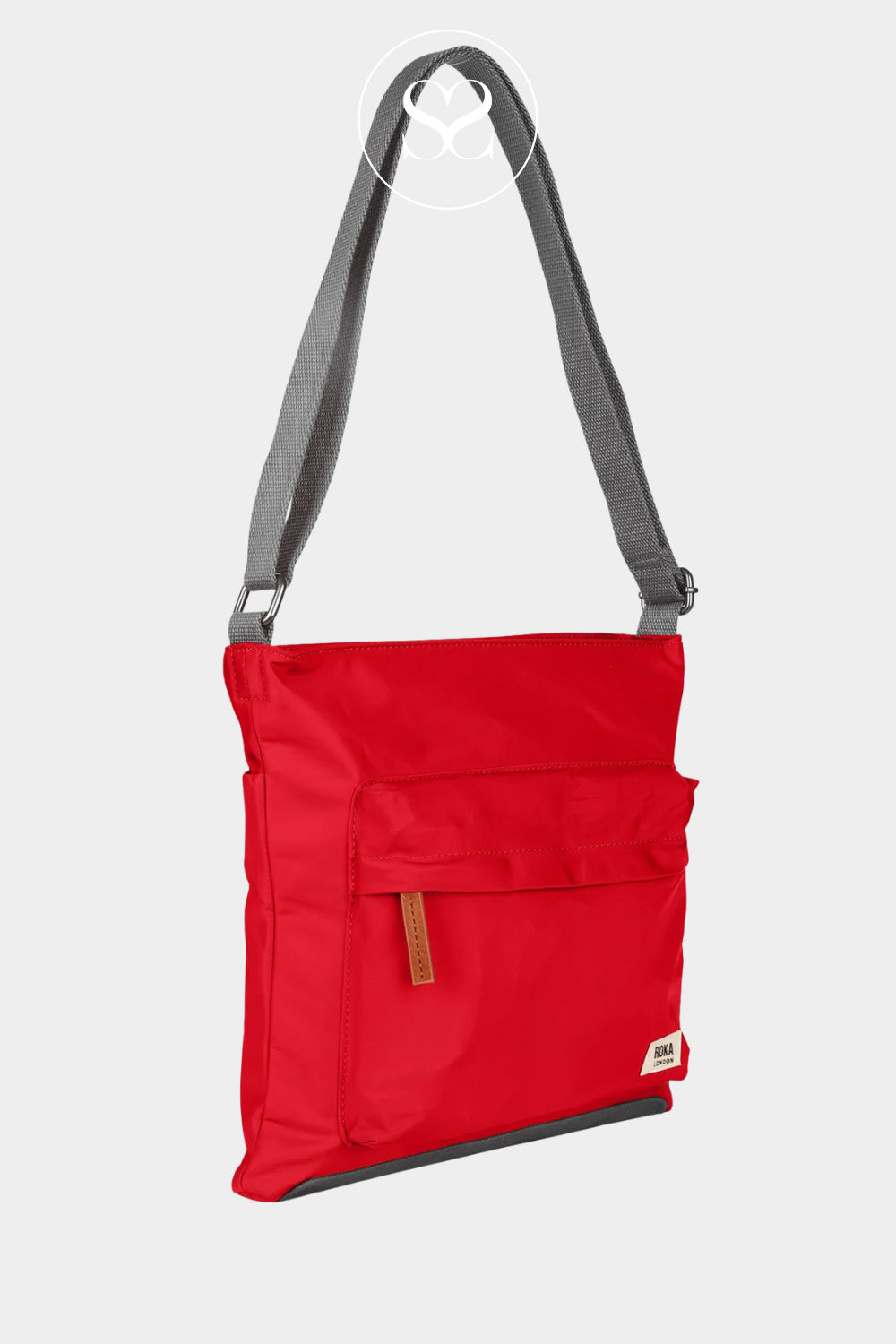 Roka Red Waterproof Crossbody Bag - Kennington B Medium Ireland