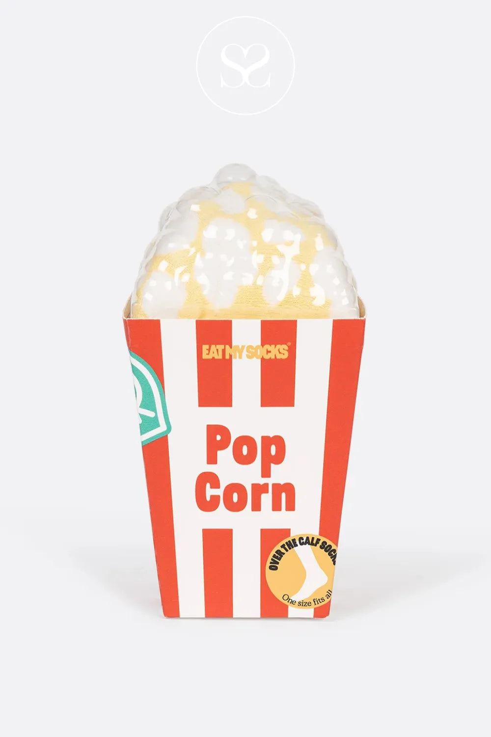 EAT MY SOCKS POP CORN SOCKS