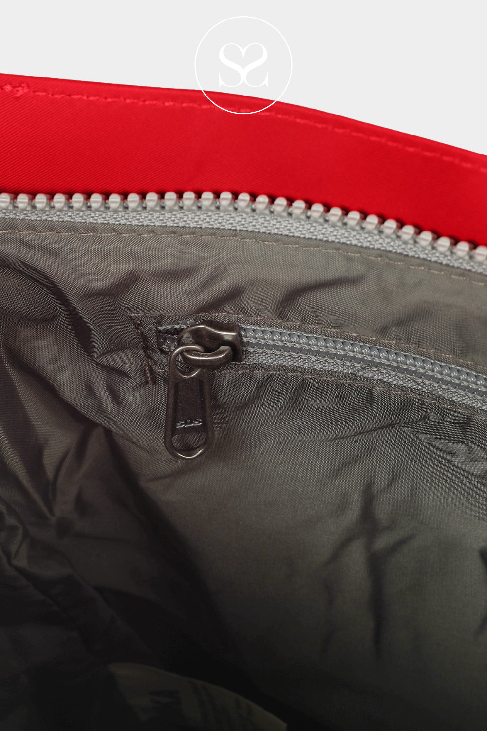 Roka Red Waterproof Crossbody Bag - Kennington B Medium