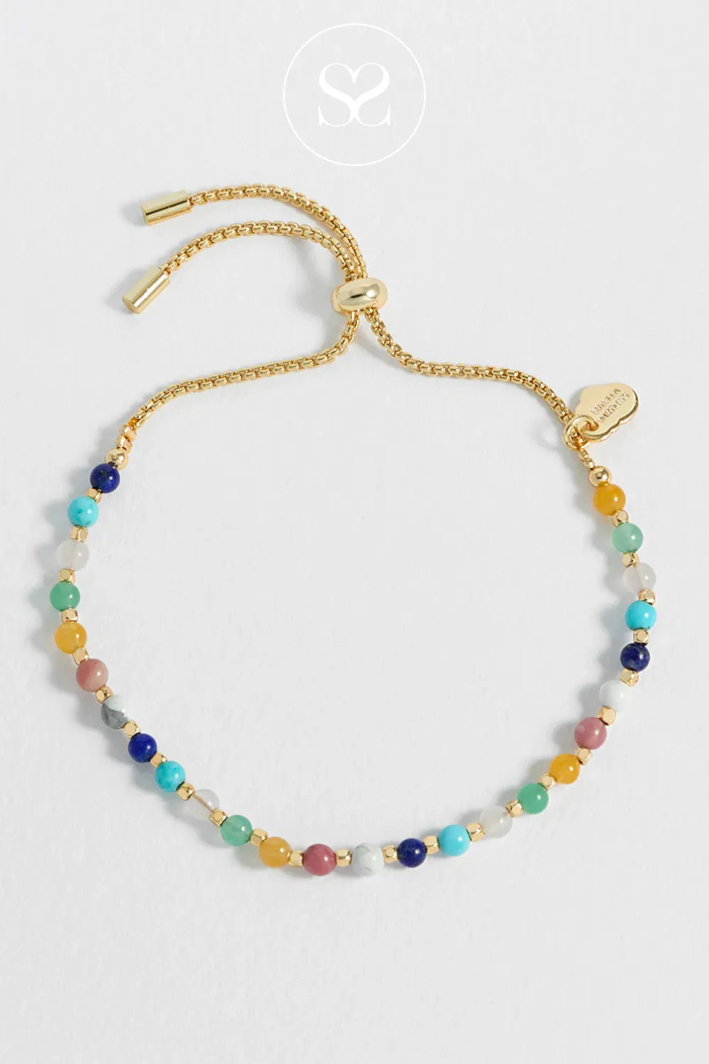 ESTELLA BARTLETT MIXED GEMSTONE AMELIA BRACELET EBB6861G