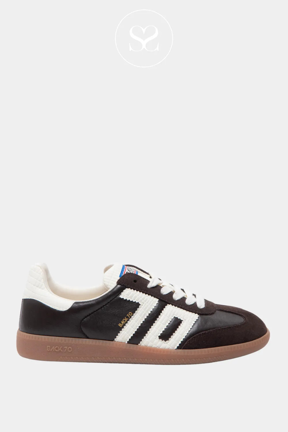 BACK 70 BROWN LOW PROFILE TRAINER FOR WOMEN - CLOUD