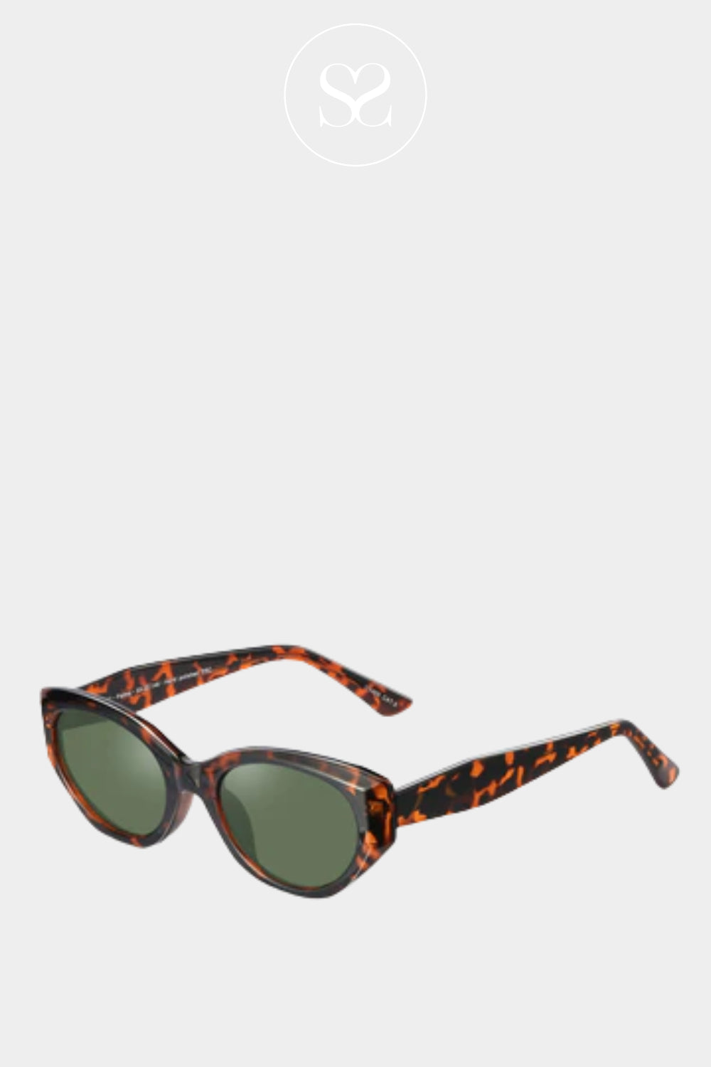 Eco Shades Havana Cat-eye Sunglasses - Palma