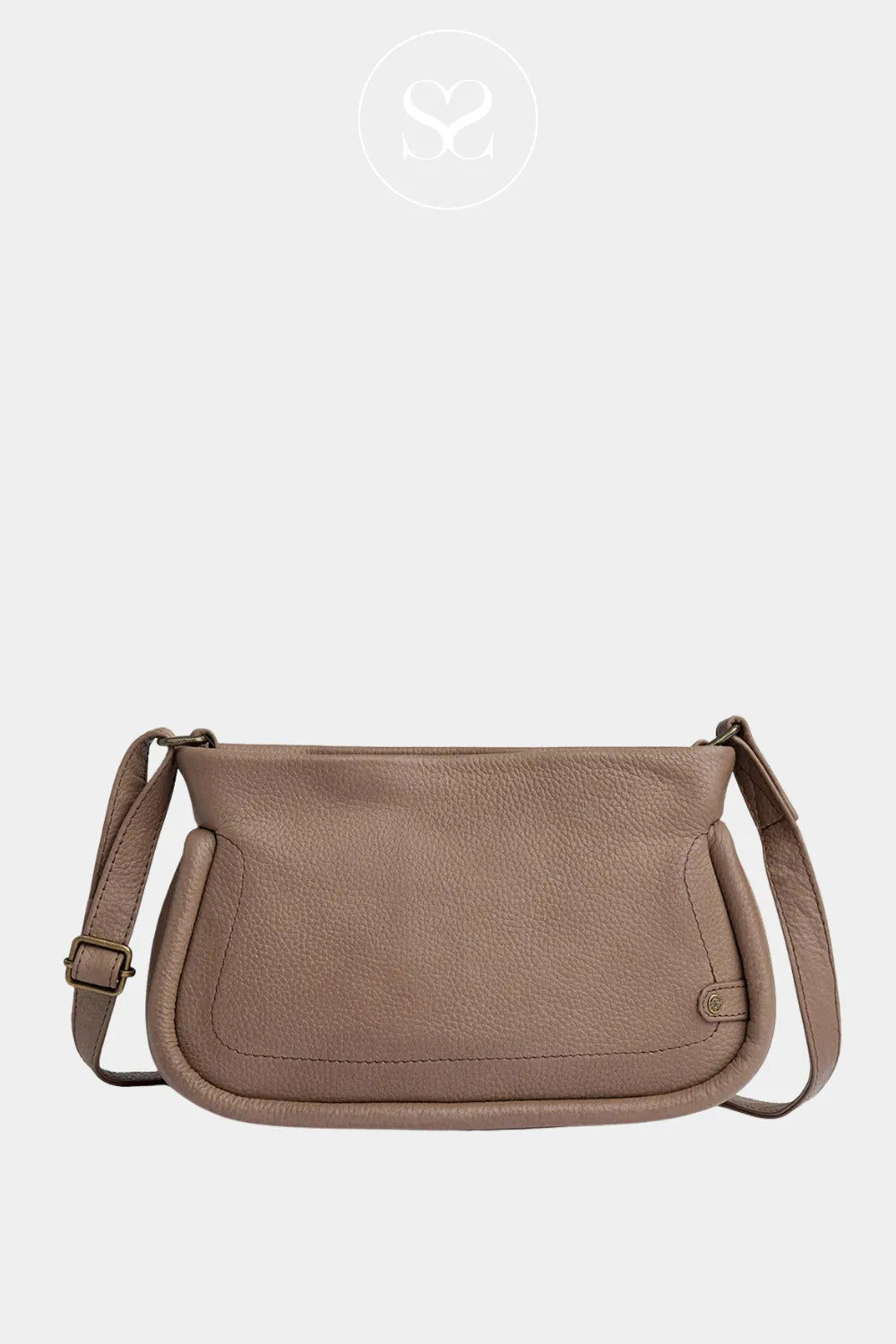 Depeche Taupe Cross-body Handbag 16926