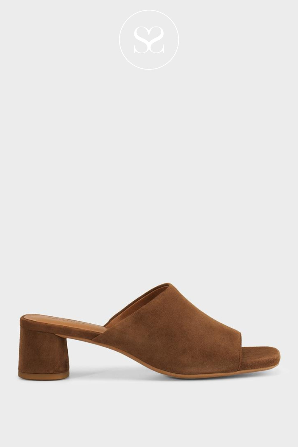 Vagabond shoemakers brown suede mule slider sandals Ireland