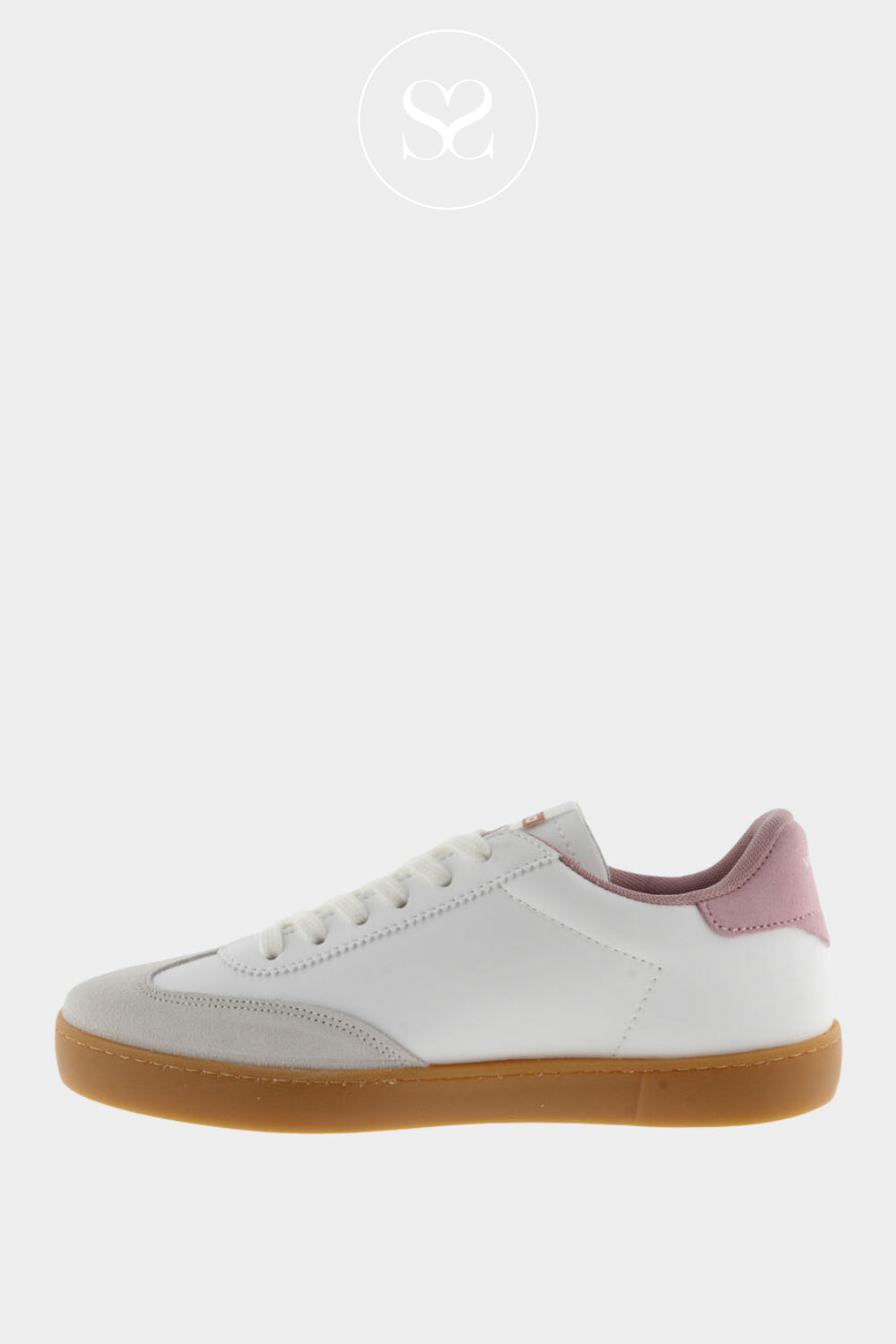 Victoria White & Pink Platform Trainers 1126206 for sale in Ireland