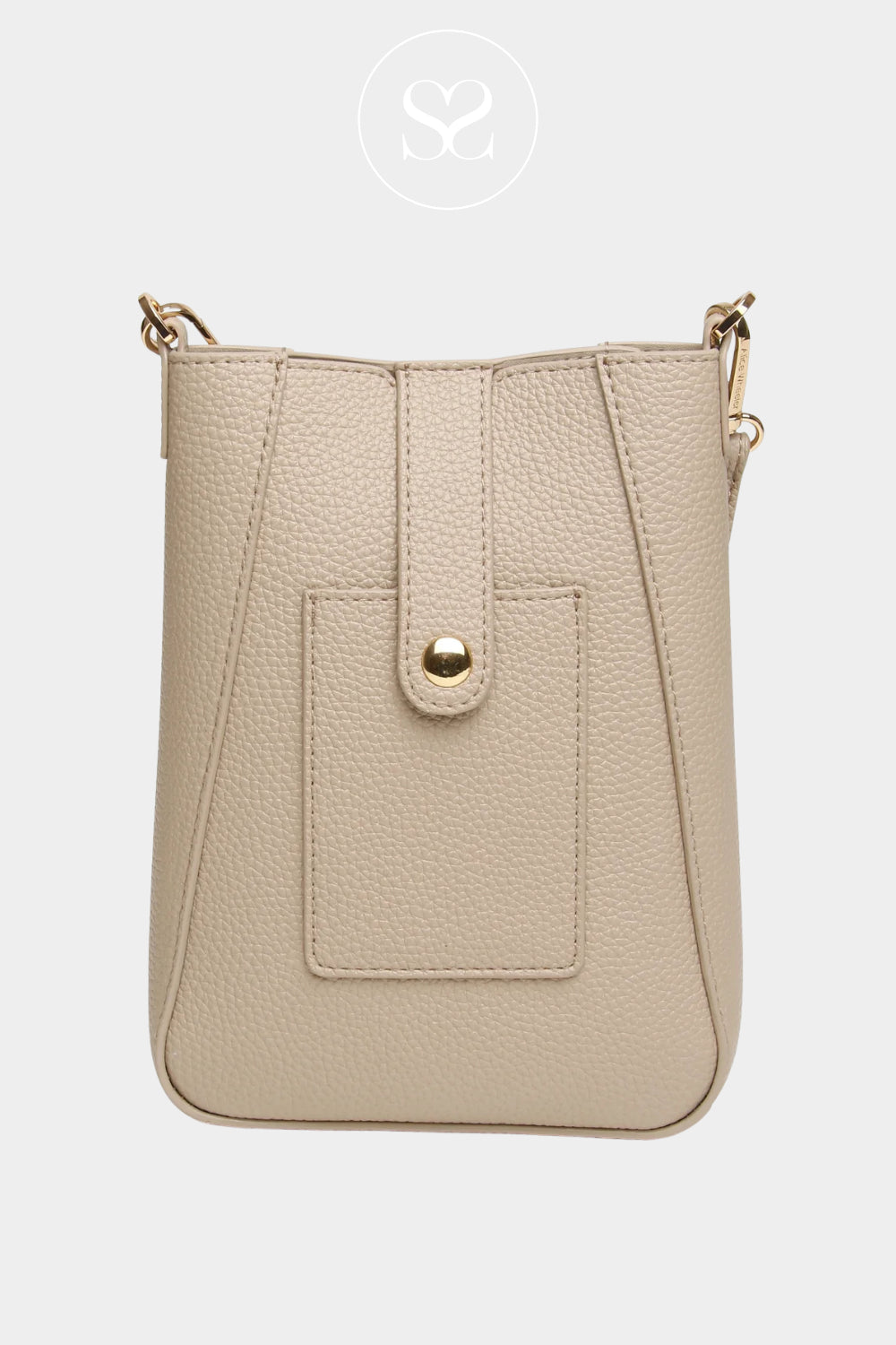 ALICE WHEELER SMALL BAG WITH CARD POCKET AND MAGNET FLAP CLOSURE - IRELAND