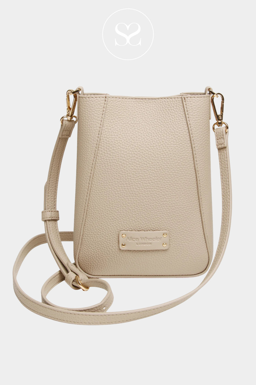 ALICE WHEELER SMALL PHONE BAG WITH DETACHABLE STRAP FOR WOMEN