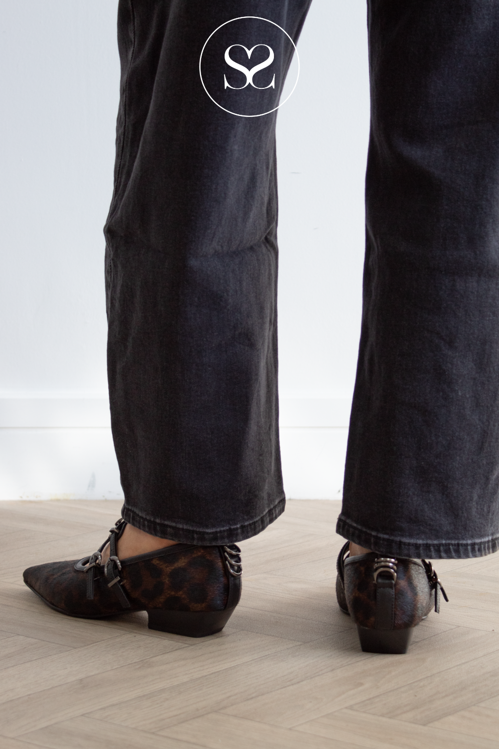 Lodi Brown Leopard Print Pony Pumps - Elena