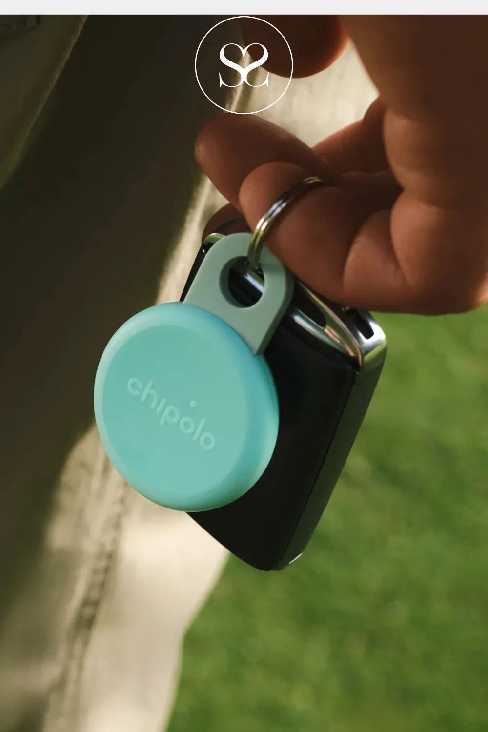 LOOP CHARCOAL TRACKING TAG CHIPOLO