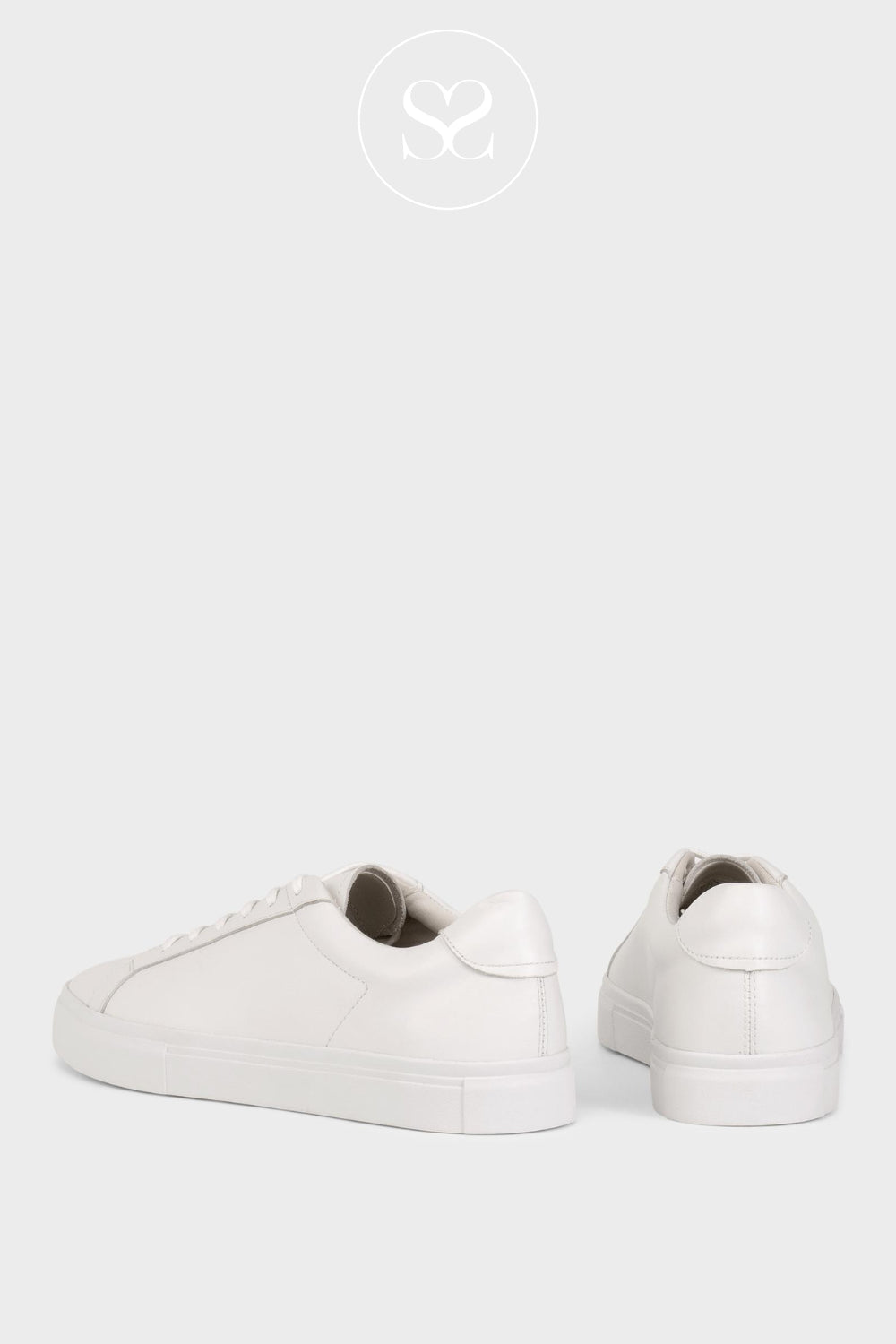 Vagabond White Platform Trainers Cody 5944-001